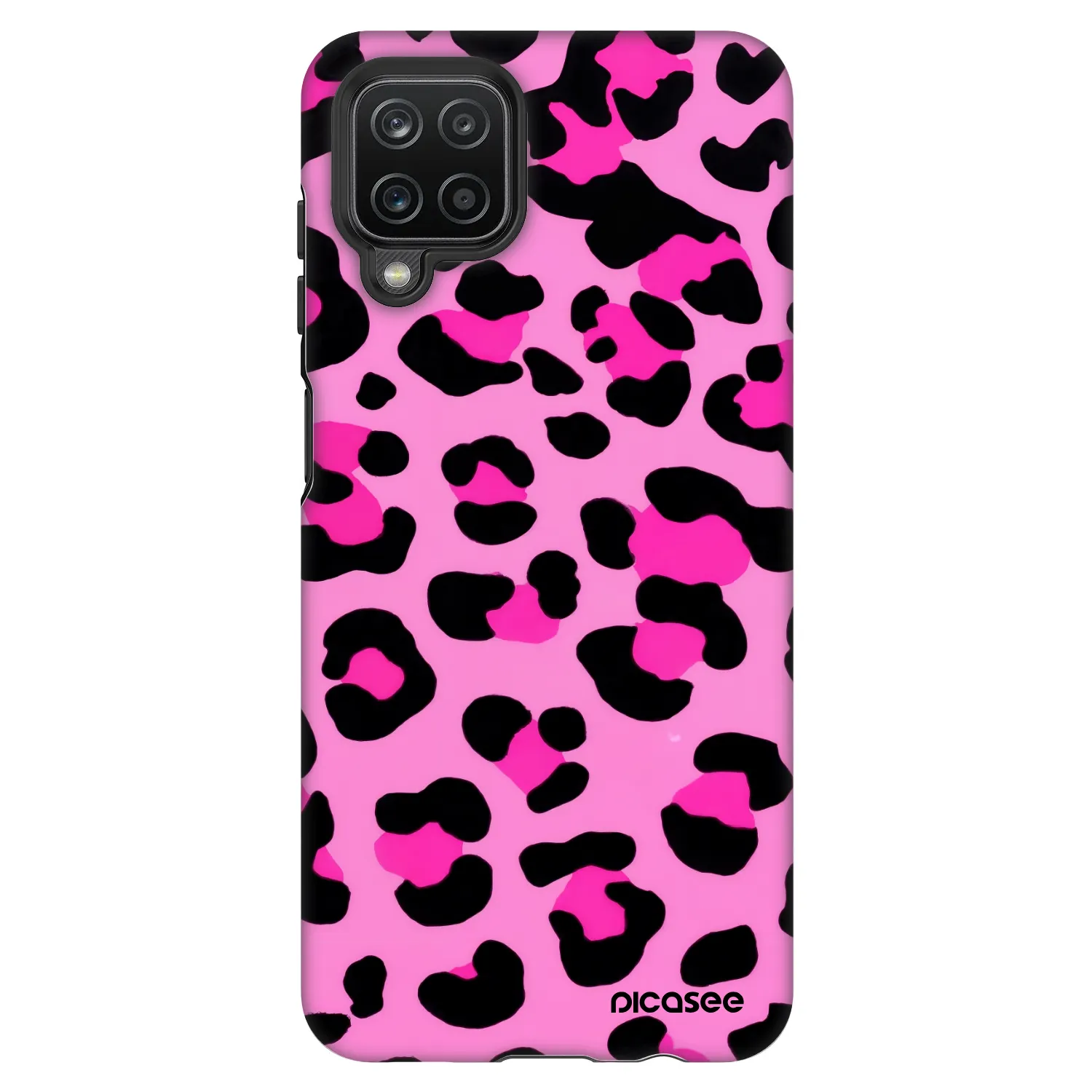 Picasee Fashion Case za Samsung Galaxy A12 A125F - Pink Tiger