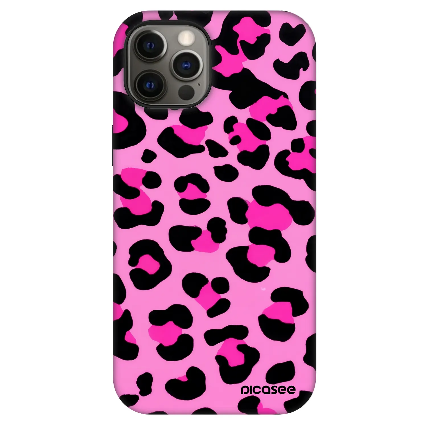 Picasee Fashion Case MagSafe za Apple iPhone 12 Pro - Pink Tiger