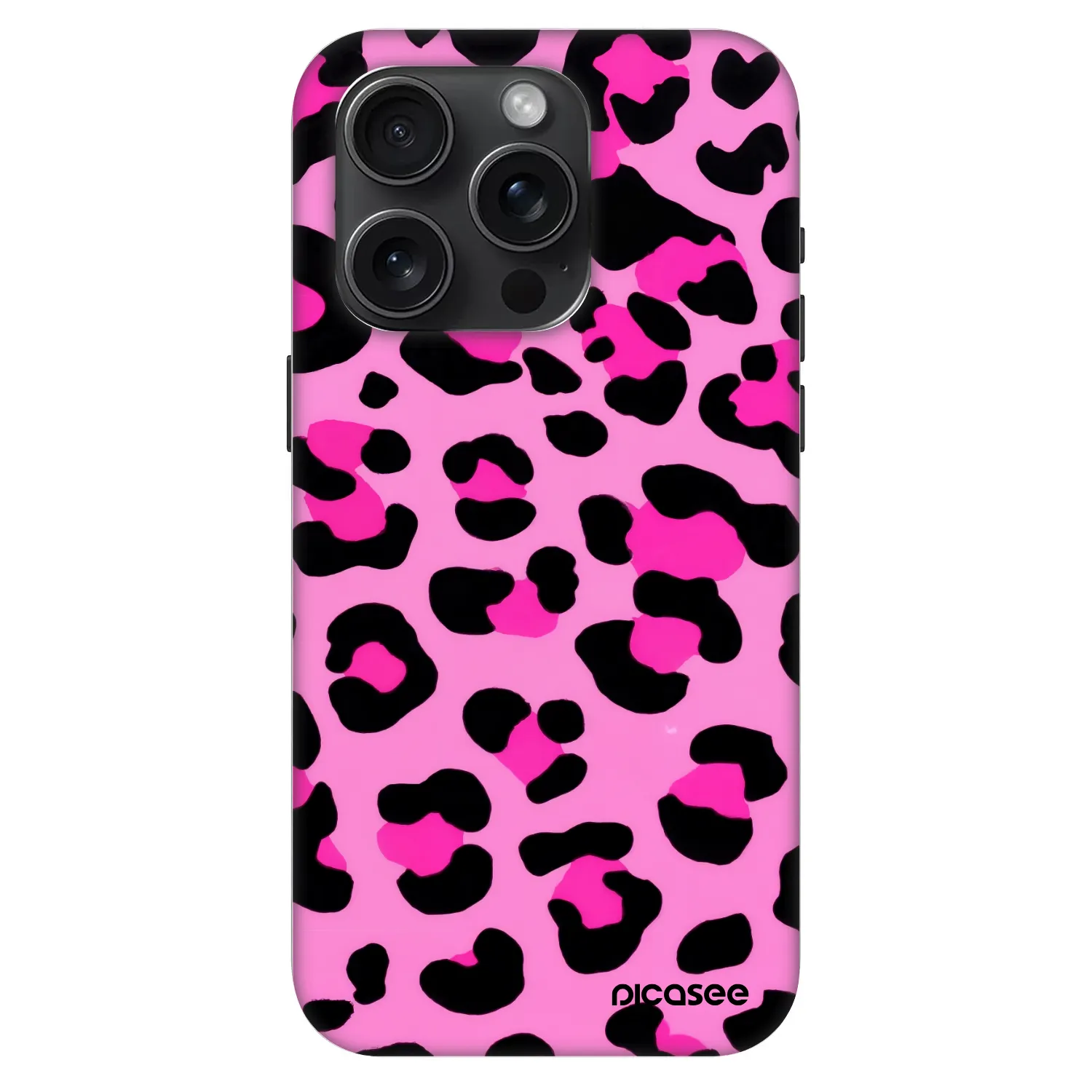 Picasee Fashion Case MagSafe za Apple iPhone 15 Pro - Pink Tiger