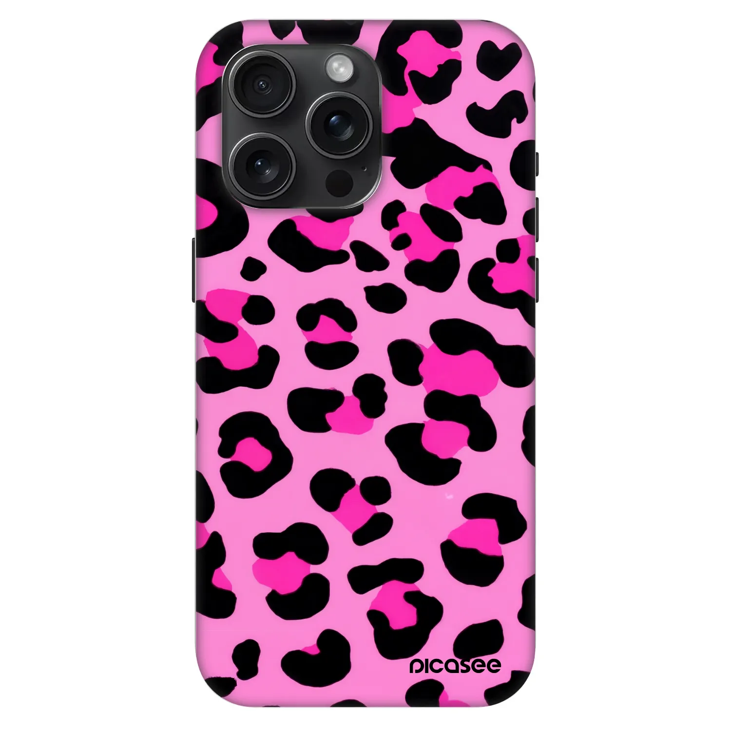 Picasee Fashion Case MagSafe za Apple iPhone 15 Pro Max - Pink Tiger