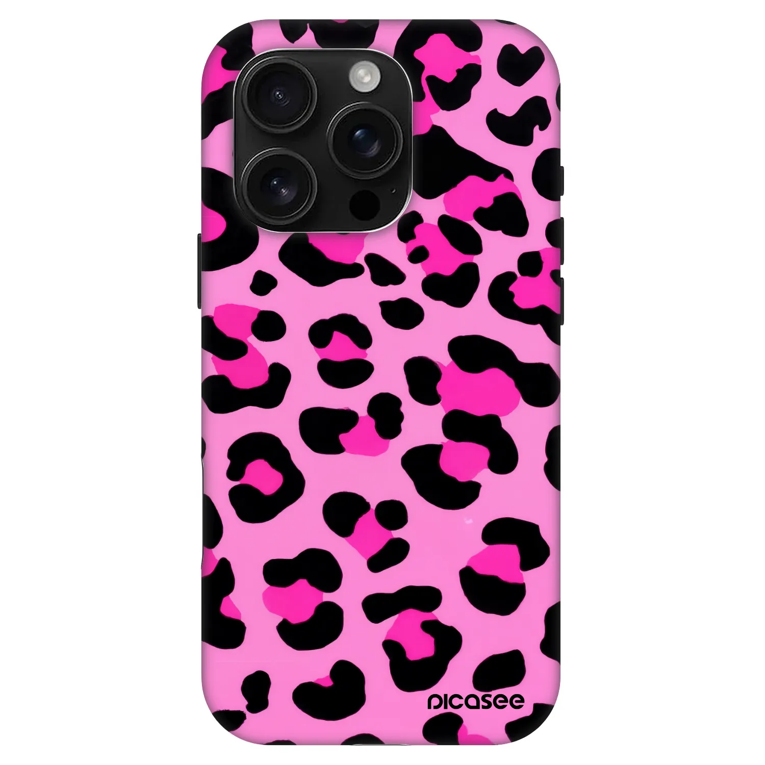 Picasee Fashion Case MagSafe za Apple iPhone 16 Pro - Pink Tiger