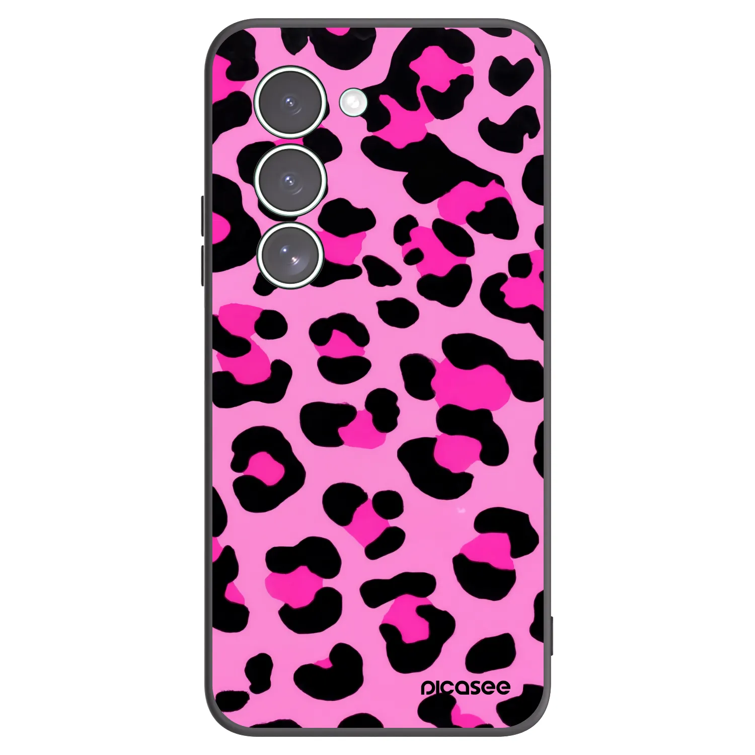 Picasee silikonski črni ovitek za Xiaomi Redmi 15 5G - Pink Tiger