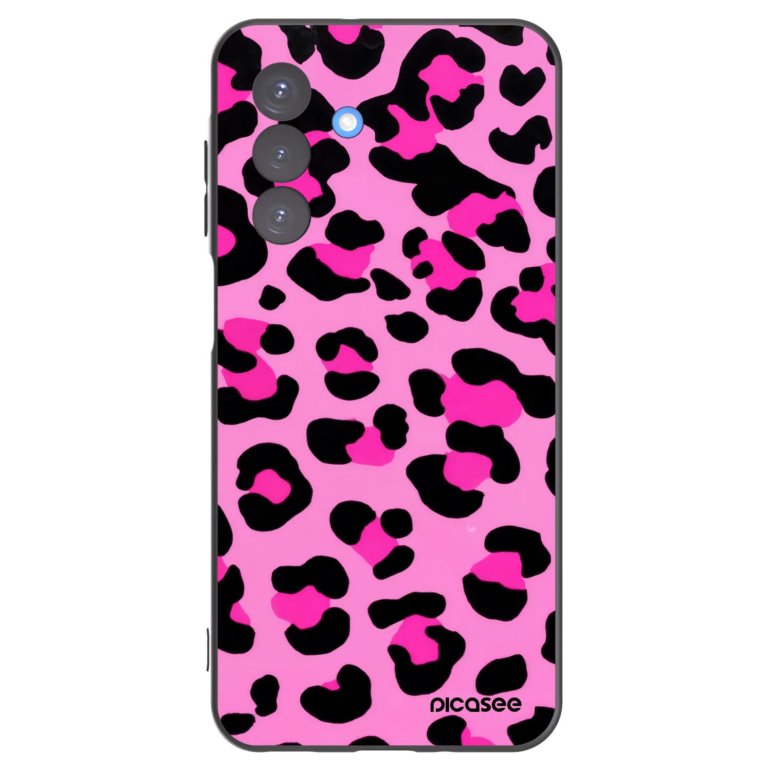 Picasee silikonski črni ovitek za Samsung Galaxy A17 5G - Pink Tiger