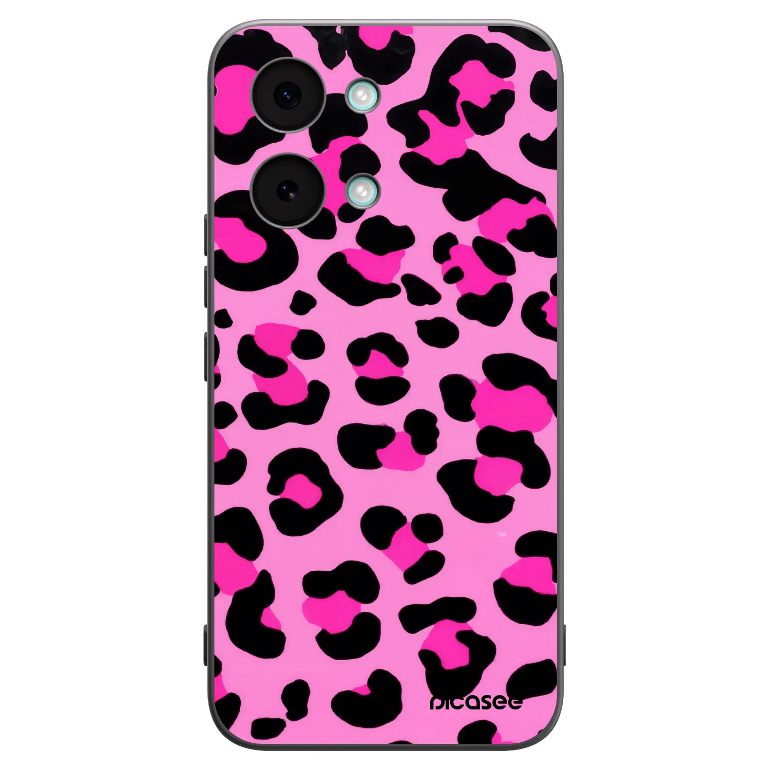 Picasee silikonski črni ovitek za Xiaomi Poco X8 Pro Max - Pink Tiger