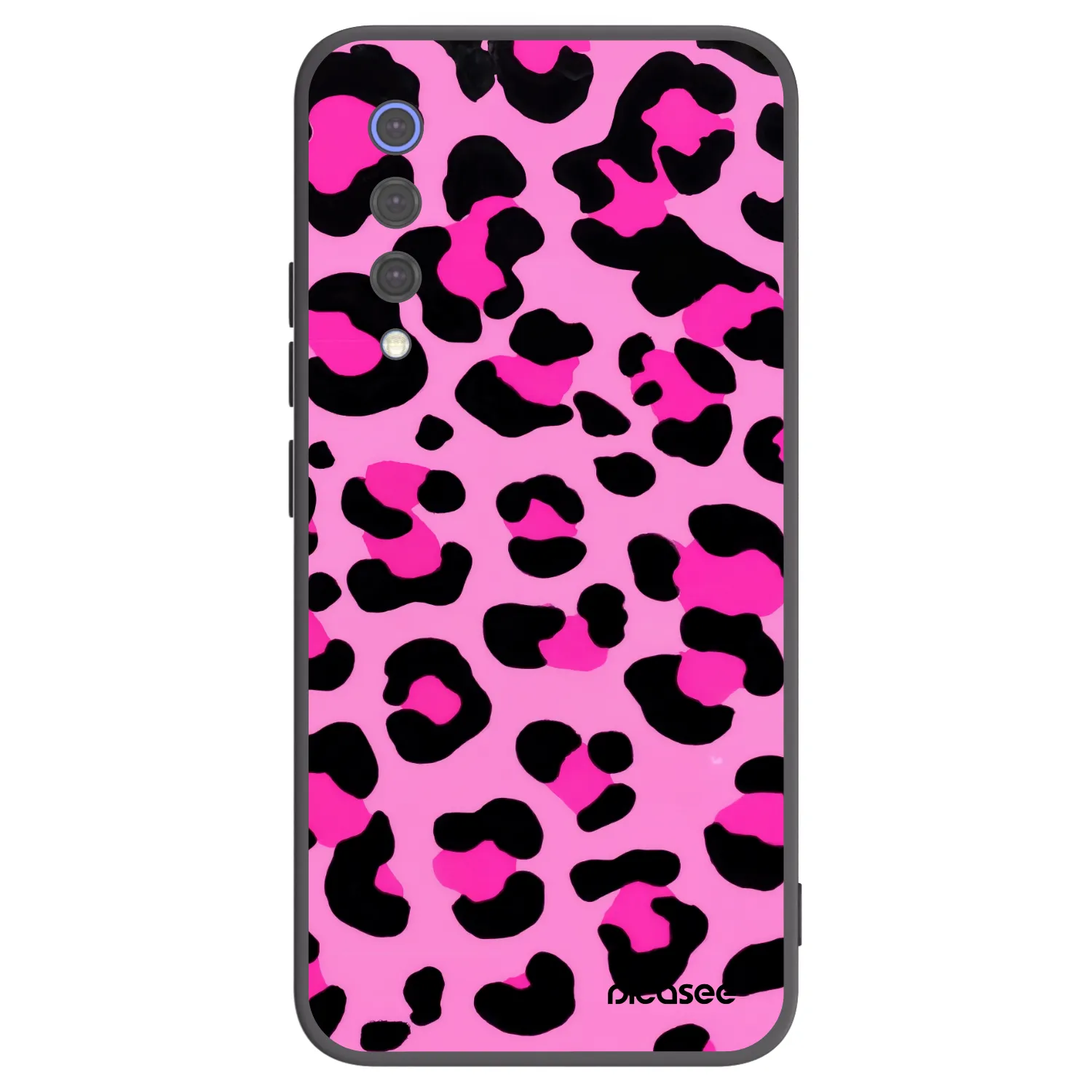 Picasee silikonski črni ovitek za Xiaomi Mi 9 SE - Pink Tiger