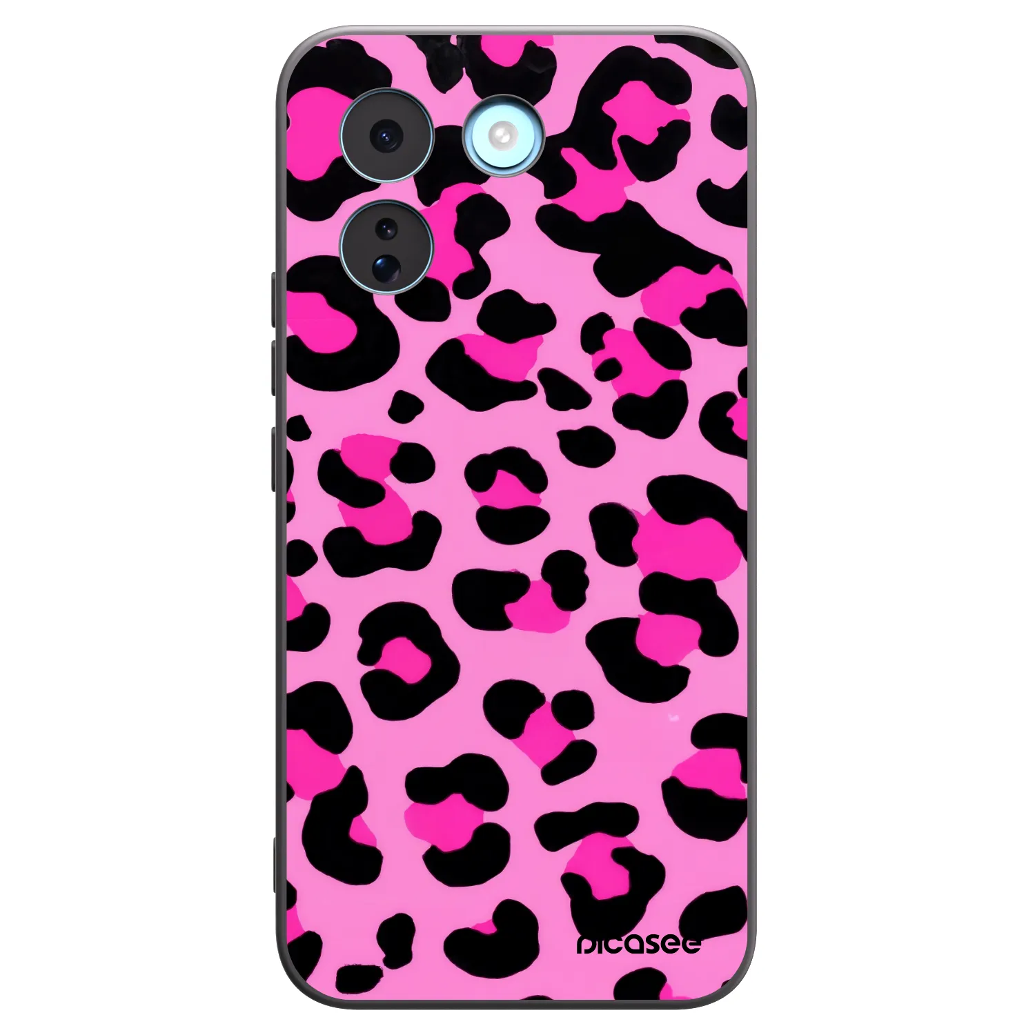 Picasee silikonski črni ovitek za Xiaomi Redmi Note 17 Pro MAX 5G - Pink Tiger