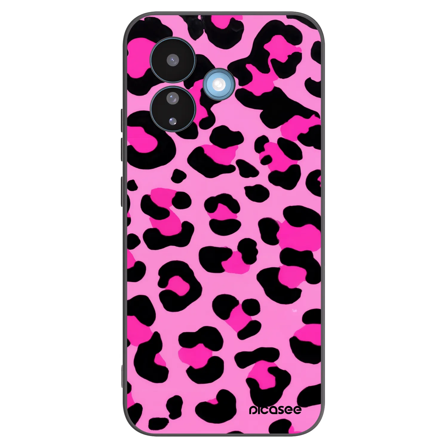 Picasee silikonski črni ovitek za Xiaomi Redmi Note 17 Pro 5G - Pink Tiger