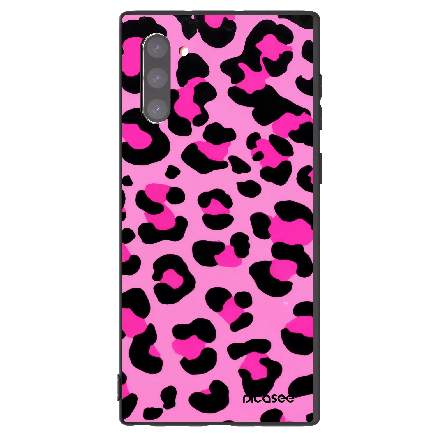Picasee silikonski črni ovitek za Samsung Galaxy Note 10 N970F - Pink Tiger