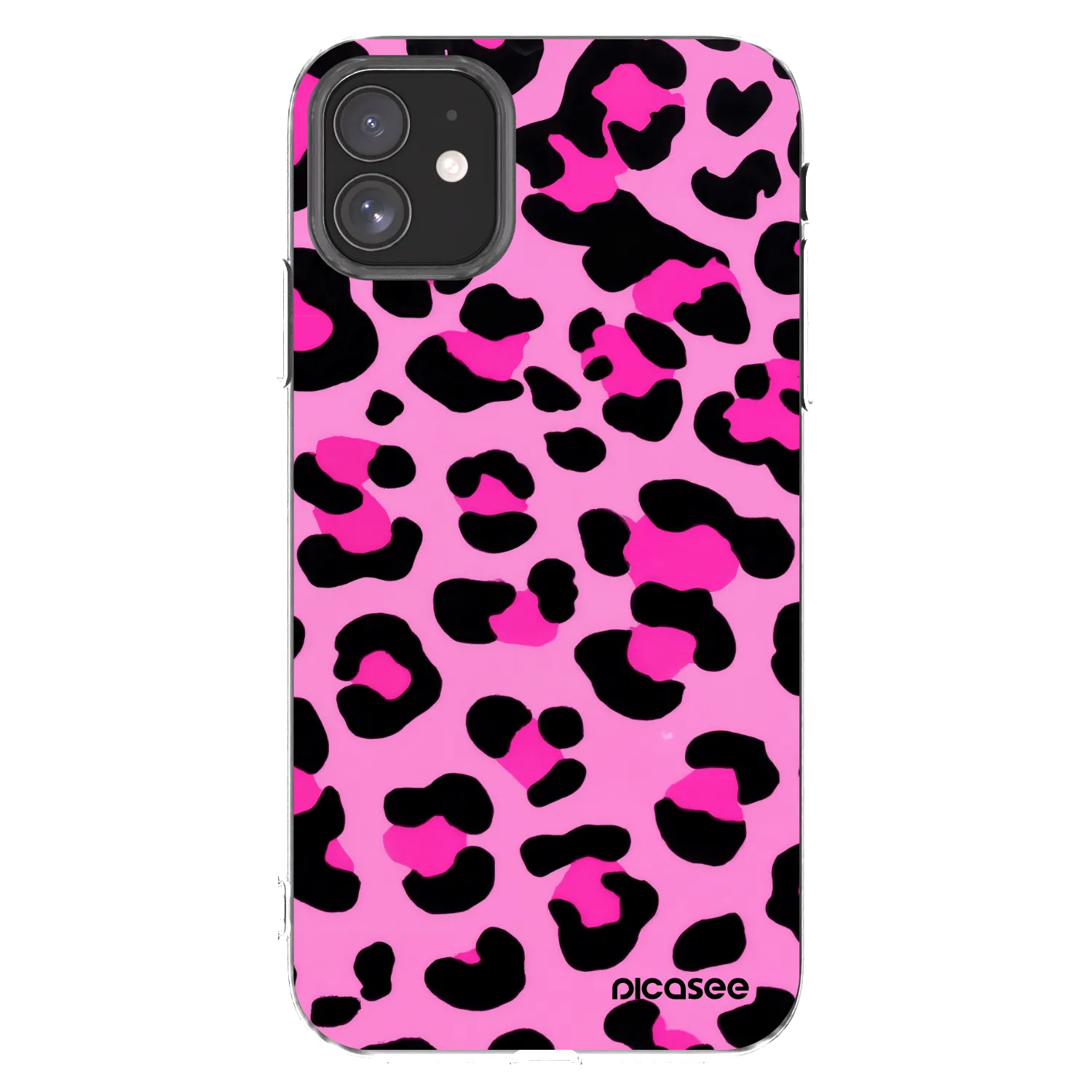 Picasee silikonski prozorni ovitek za Apple iPhone 11 - Pink Tiger