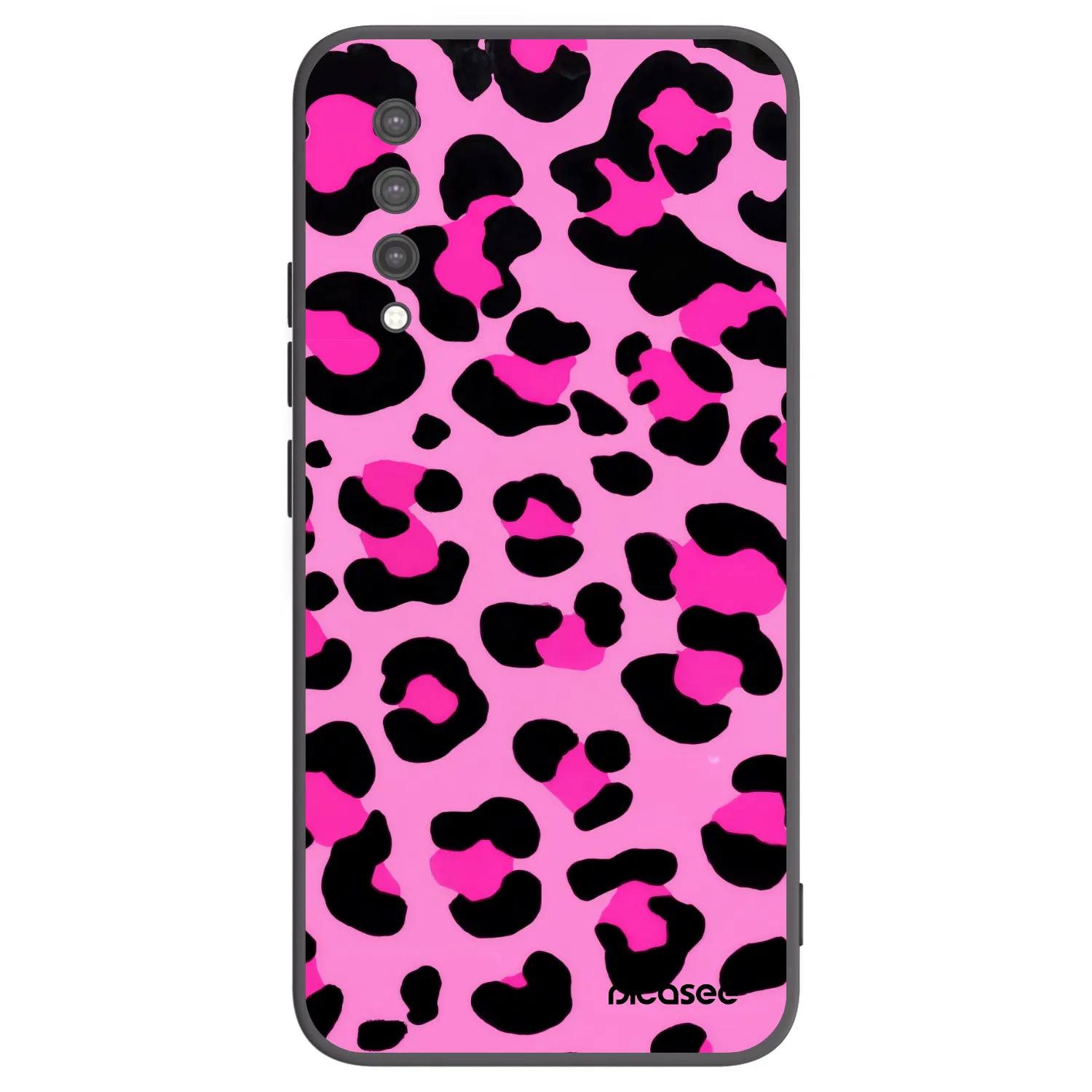 Picasee silikonski črni ovitek za Xiaomi Mi 9 Lite - Pink Tiger