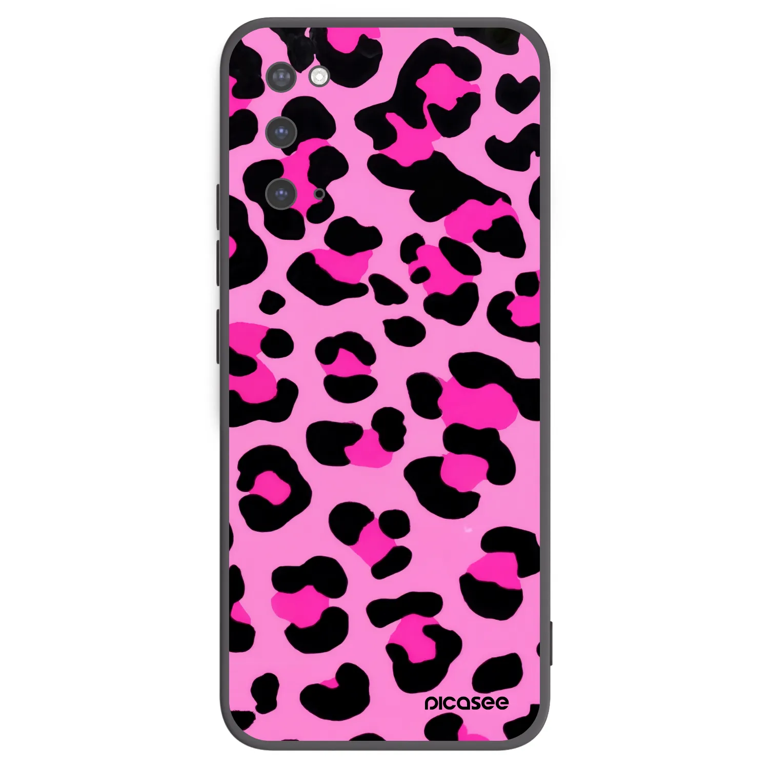 Picasee silikonski črni ovitek za Samsung Galaxy S20 G980F - Pink Tiger