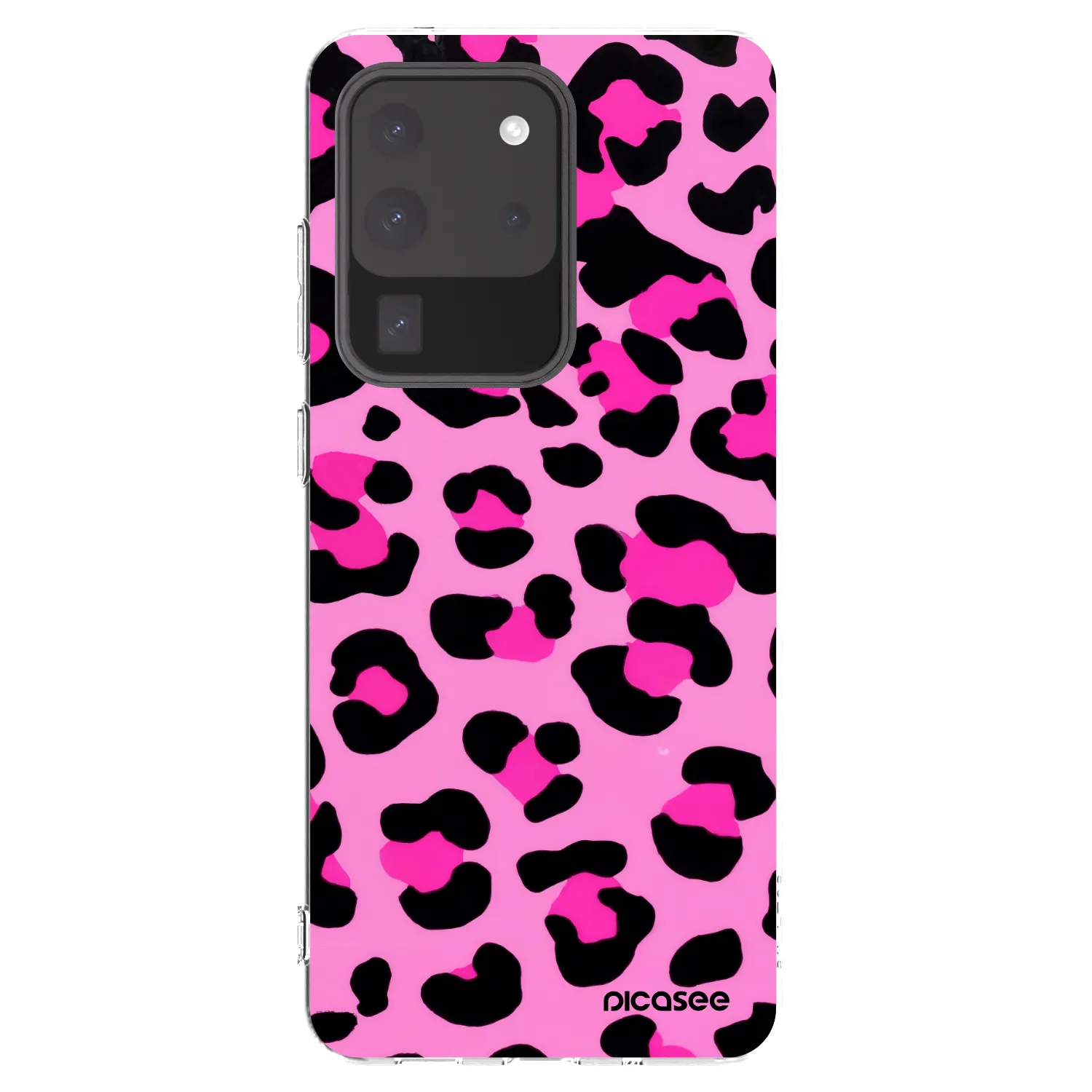 Picasee silikonski prozorni ovitek za Samsung Galaxy S20 Ultra 5G G988F - Pink Tiger