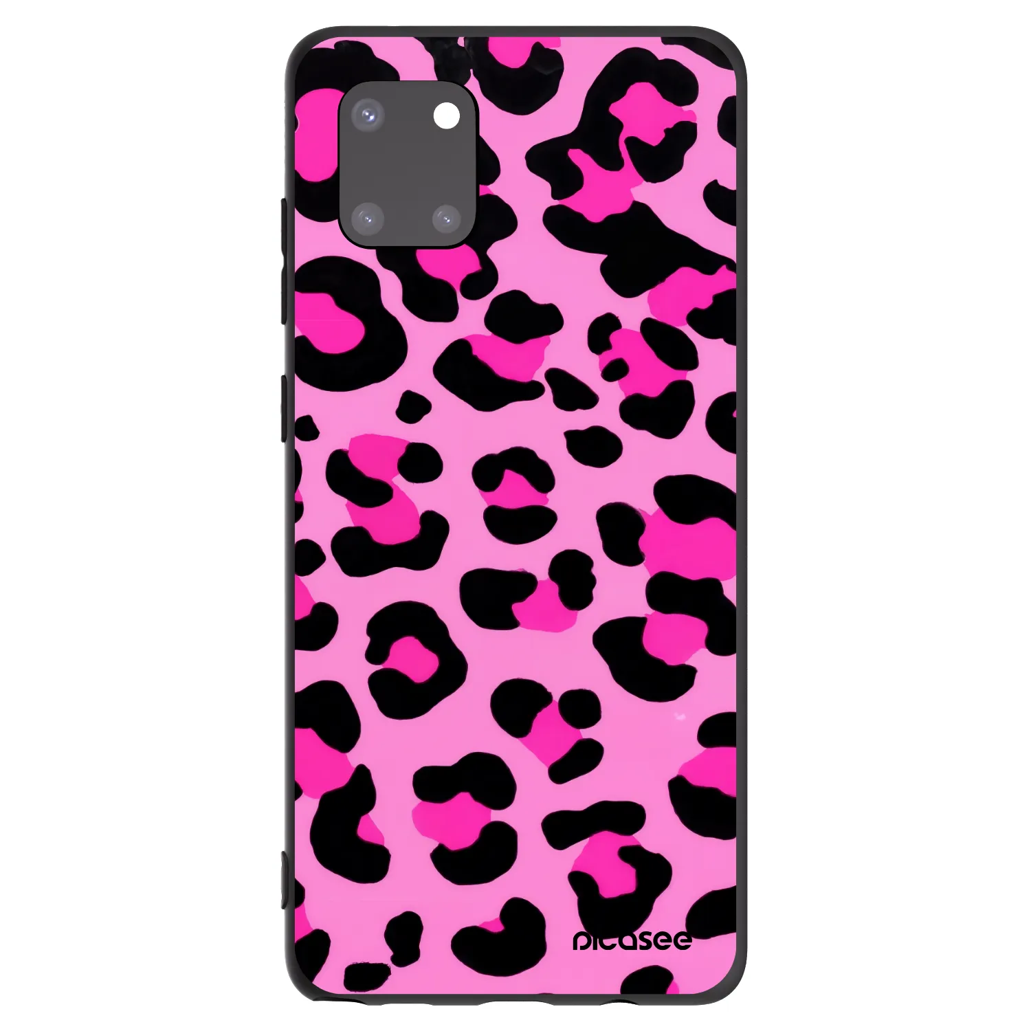 Picasee silikonski črni ovitek za Samsung Galaxy Note 10 Lite N770F - Pink Tiger
