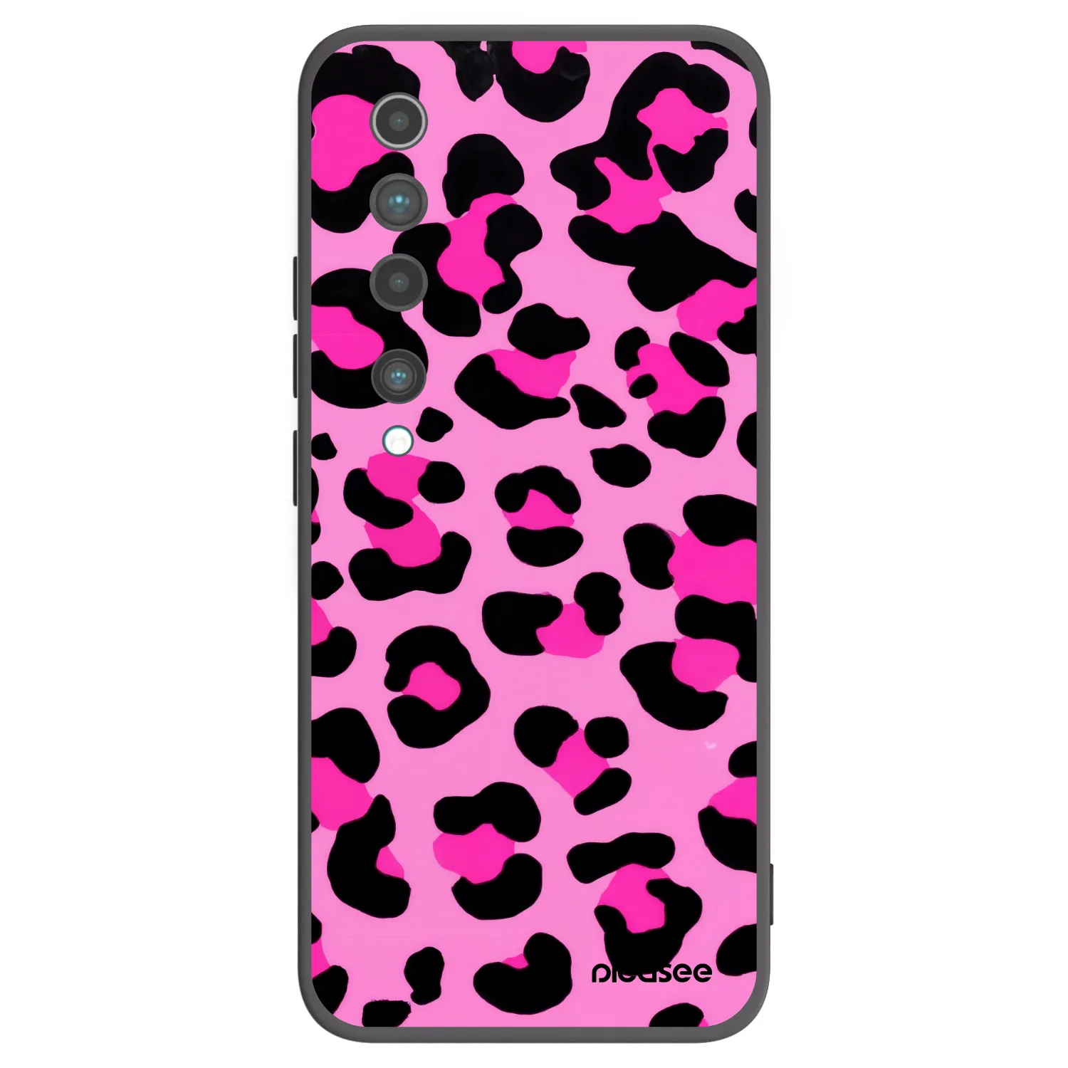 Picasee silikonski črni ovitek za Xiaomi Mi 10 - Pink Tiger