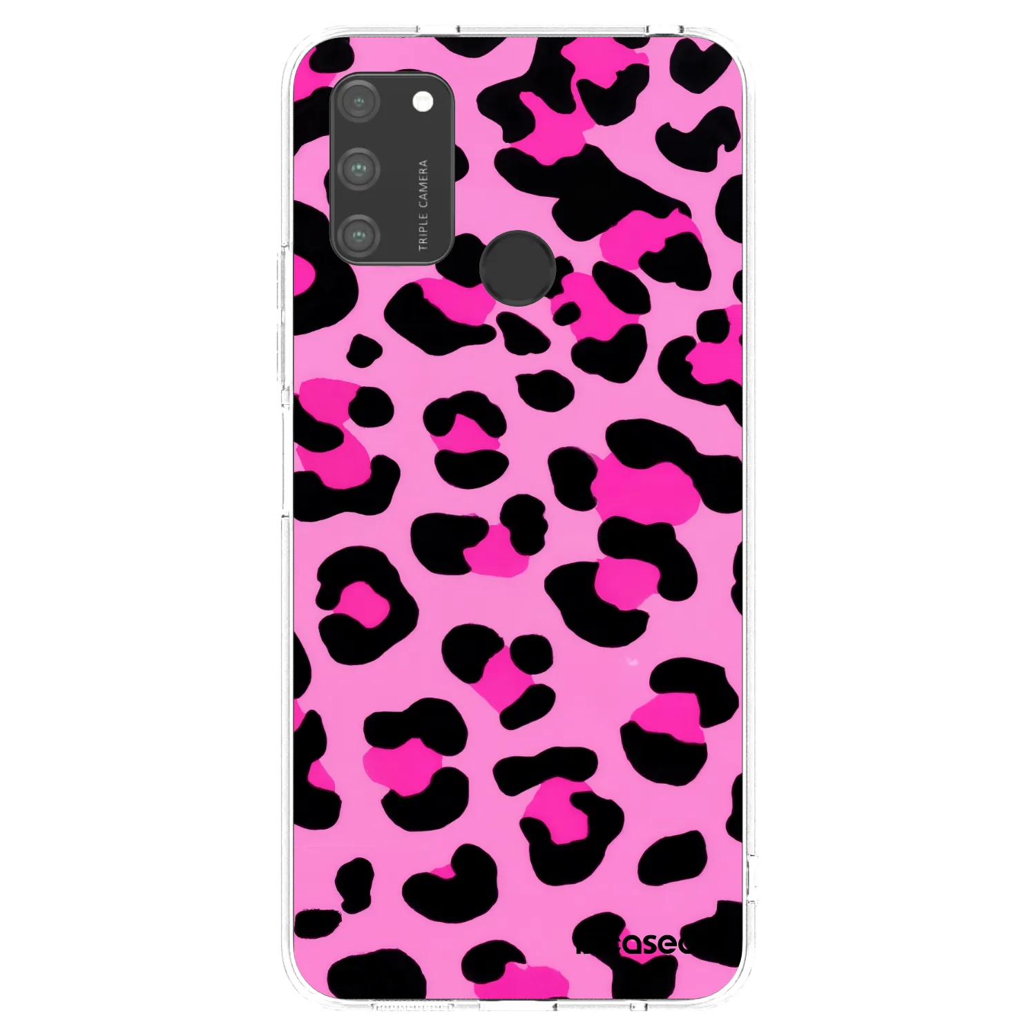 Picasee silikonski prozorni ovitek za Honor 9A - Pink Tiger