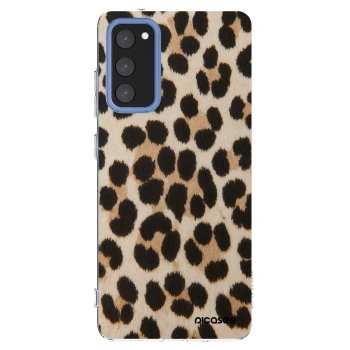 Picasee silikonski prozorni ovitek za Samsung Galaxy S20 FE - Brown Tiger