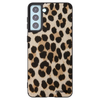Picasee silikonski črni ovitek za Samsung Galaxy S21+ 5G G996F - Brown Tiger