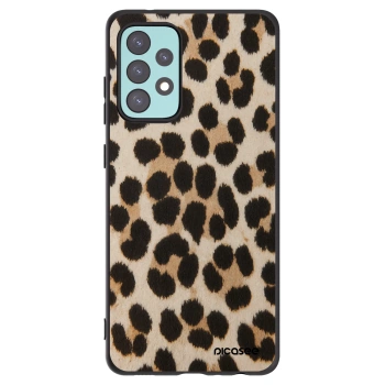 Picasee silikonski črni ovitek za Samsung Galaxy A72 A725F - Brown Tiger