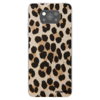 Picasee silikonski črni ovitek za Xiaomi Poco X3 Pro - Brown Tiger