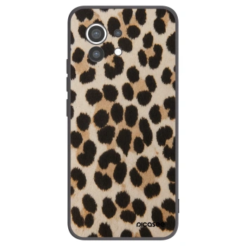 Picasee silikonski črni ovitek za Xiaomi Mi 11 - Brown Tiger