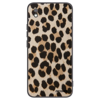Picasee silikonski črni ovitek za Xiaomi Redmi 9AT - Brown Tiger