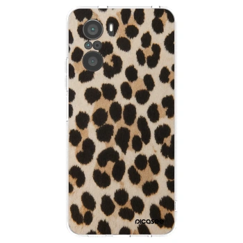 Picasee silikonski prozorni ovitek za Xiaomi Poco F3 - Brown Tiger