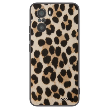 Picasee silikonski črni ovitek za Xiaomi Poco F3 - Brown Tiger