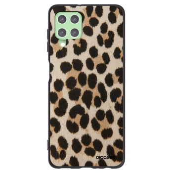 Picasee silikonski črni ovitek za Samsung Galaxy A22 A225F 4G - Brown Tiger