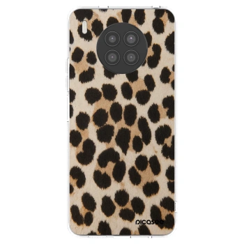 Picasee silikonski prozorni ovitek za Huawei Nova 8i - Brown Tiger