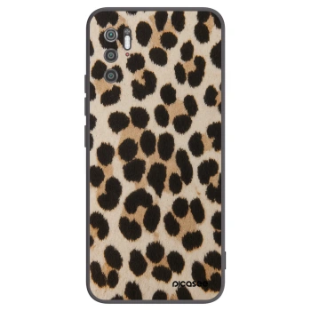 Picasee silikonski črni ovitek za Xiaomi Poco M3 Pro 5G - Brown Tiger