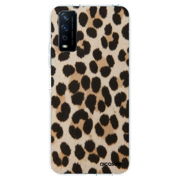 Picasee silikonski prozorni ovitek za Vivo Y11s - Brown Tiger
