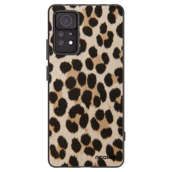 Picasee silikonski črni ovitek za Xiaomi Redmi Note 11 Pro 5G - Brown Tiger