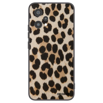 Picasee silikonski črni ovitek za Realme 9 Pro 5G - Brown Tiger