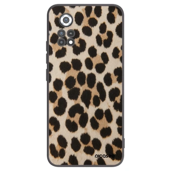 Picasee silikonski črni ovitek za Xiaomi Poco X4 Pro 5G - Brown Tiger