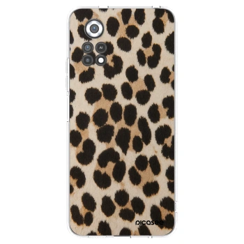 Picasee silikonski prozorni ovitek za Xiaomi Poco X4 Pro 5G - Brown Tiger