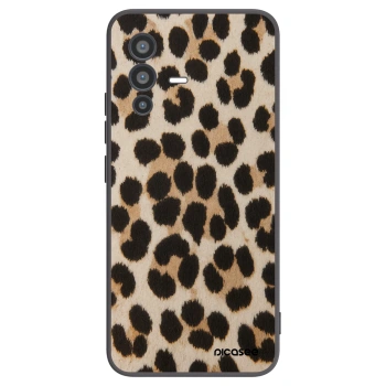 Picasee silikonski črni ovitek za Vivo V23 5G - Brown Tiger