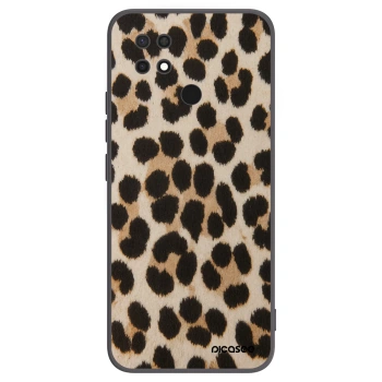 Picasee silikonski črni ovitek za Xiaomi Redmi 10C - Brown Tiger