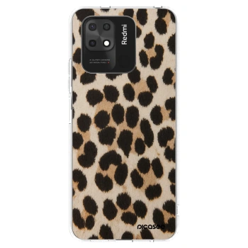Picasee silikonski prozorni ovitek za Xiaomi Redmi 10C - Brown Tiger