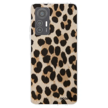 Picasee silikonski prozorni ovitek za Xiaomi 12 Lite - Brown Tiger