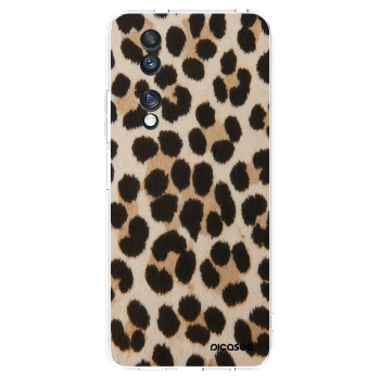 Picasee silikonski prozorni ovitek za Honor 70 - Brown Tiger