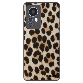 Picasee silikonski črni ovitek za Xiaomi 12T Pro - Brown Tiger