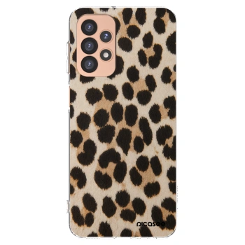 Picasee silikonski prozorni ovitek za Samsung Galaxy A23 A236B 5G - Brown Tiger