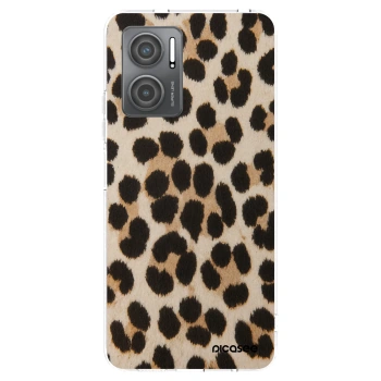 Picasee silikonski prozorni ovitek za Xiaomi Redmi 10 5G - Brown Tiger