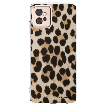 Picasee silikonski prozorni ovitek za Motorola Moto G32 - Brown Tiger