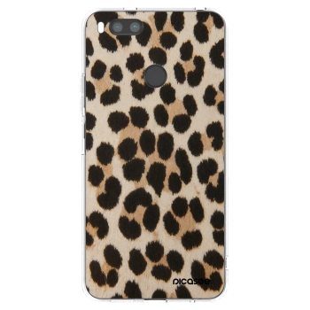 Picasee silikonski prozorni ovitek za Xiaomi Redmi A1 - Brown Tiger
