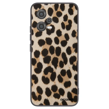 Picasee silikonski črni ovitek za Xiaomi Poco X5 - Brown Tiger