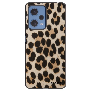 Picasee silikonski črni ovitek za Xiaomi Redmi Note 12 Pro 5G - Brown Tiger