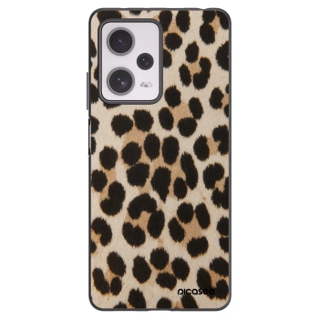 Picasee silikonski črni ovitek za Xiaomi Redmi Note 12 Pro+ 5G - Brown Tiger