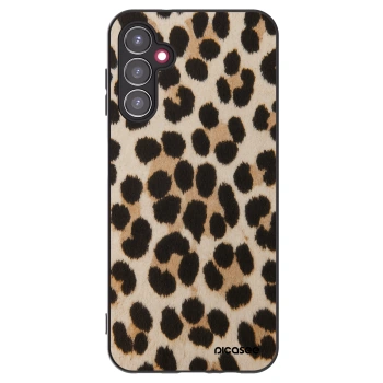 Picasee silikonski črni ovitek za Samsung Galaxy A14 4G A145R - Brown Tiger