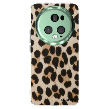 Picasee silikonski prozorni ovitek za Honor Magic5 Pro - Brown Tiger